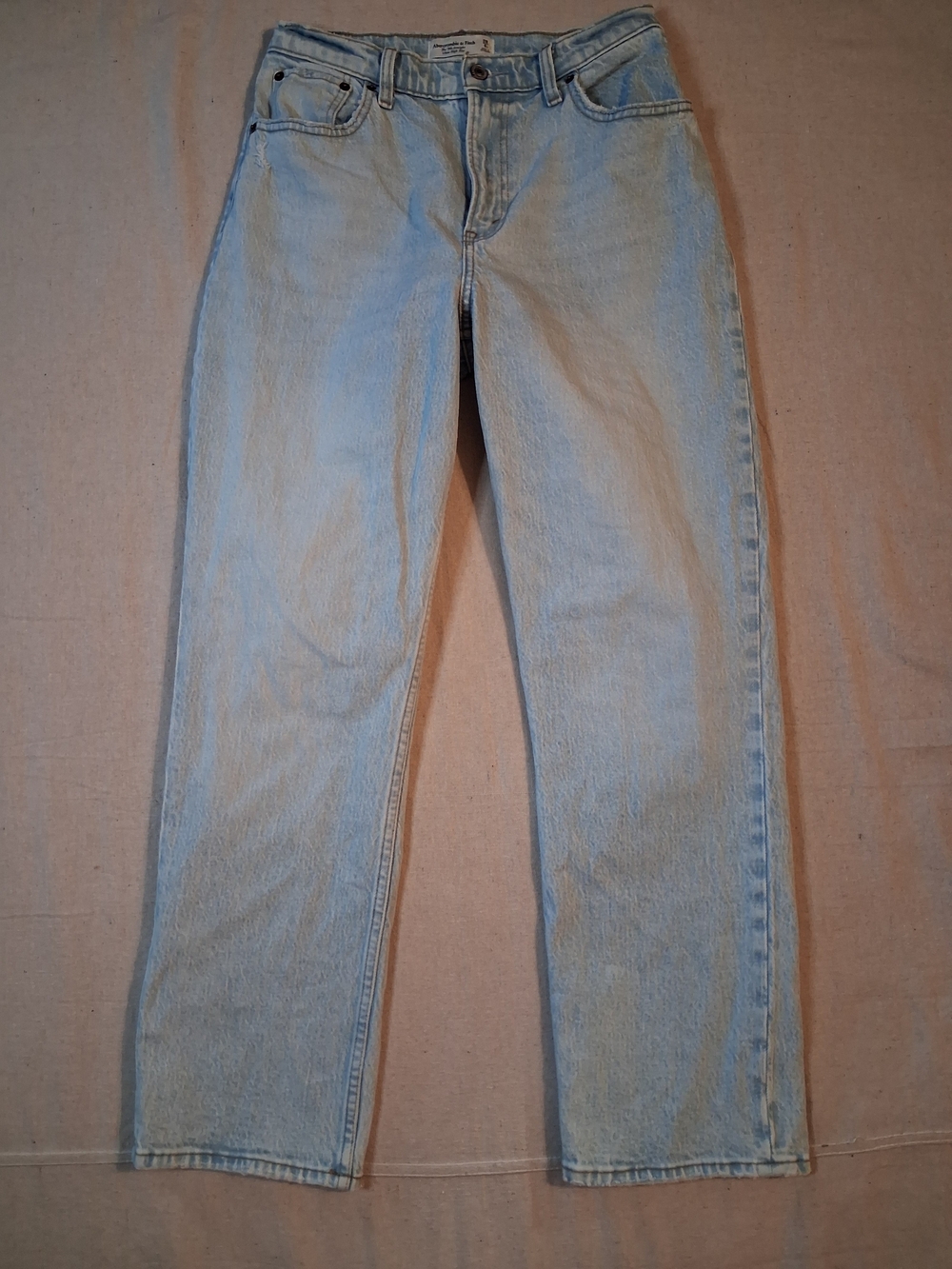Abercrombie & Fitch 90's Straight Ultra High Rise Jeans Women's Size 6S/28 Waist